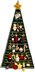 Jolly Holidays Advent Calendar Tree