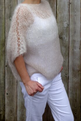 Mohair Sleevless Sweater