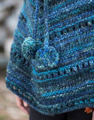 Biyu Cape in Berroco Millefiori Big - 392-5 - Downloadable PDF