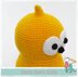 Amigurumi EDF Orange Zingy Crochet Pattern Flame Soft Toys