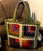 Mitered granny tote bag