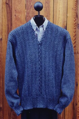 MS 121 V Neck Pullover Sweater