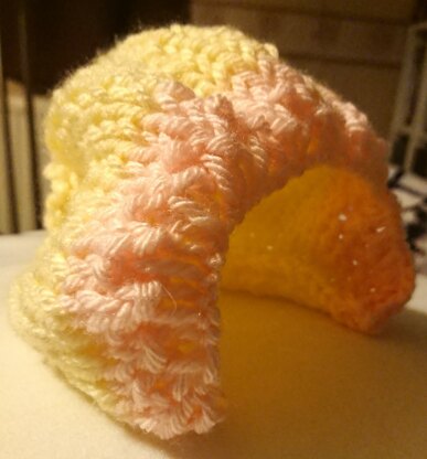 Newborn baby bonnet