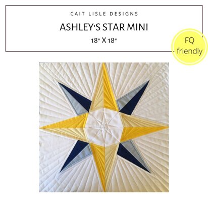 Ashley's Star Mini Quilt