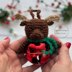 Moose Jingle Bell Ornament