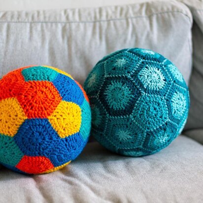 Hexie Patchwork Ball