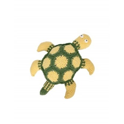 Zippy the Sea Turtle in Lily Sugar 'n Cream Solids - Downloadable PDF