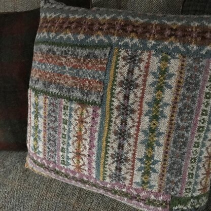 Fairisle Abstract Cushion