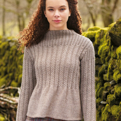 Rydal Sweater in Rowan British Sheep Breeds DK Undyed