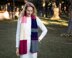 Knitting Pattern Winter Mixed Wool Long Scarf