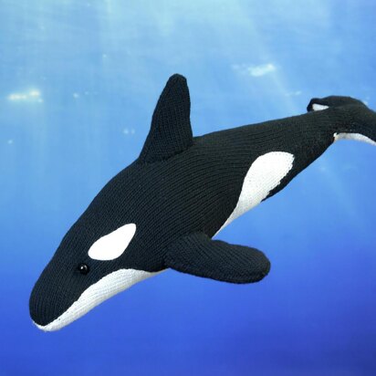 Orca Arrluk (Killer Whale) - knitting pattern
