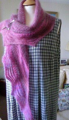 Tolkien Purple Book Scarf