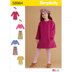 Simplicity S8964 Children's Dresses, Tops, Pants, and Hat - Paper Pattern, Size 3-4-5-6-7-8