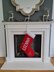 Personalised Bobble Name Christmas Stocking