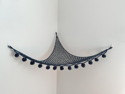 Bohemian Crochet Toy Hammock