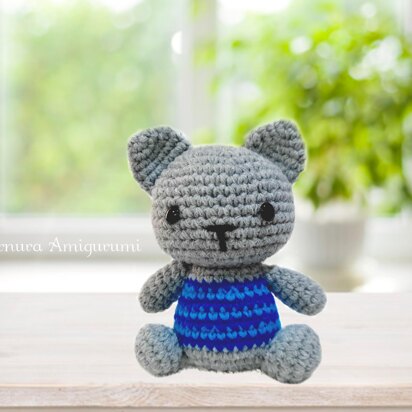 Crochet pattern Myllu kitten