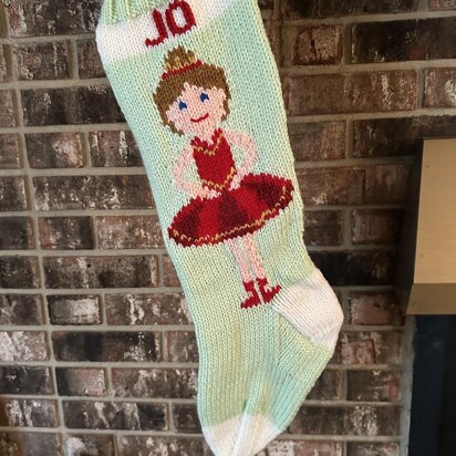 Ballerina Stocking