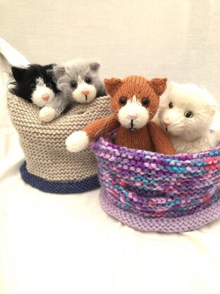 Kala Kitten and bag/basket