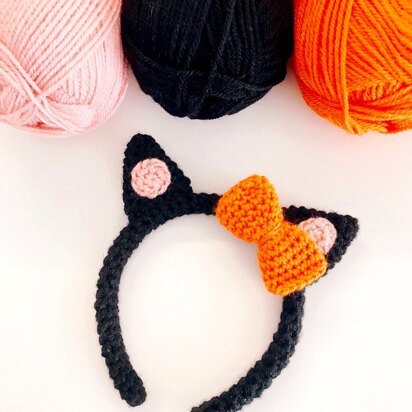 Halloween Cat Ear Headband