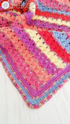 Rows of Posies Blanket