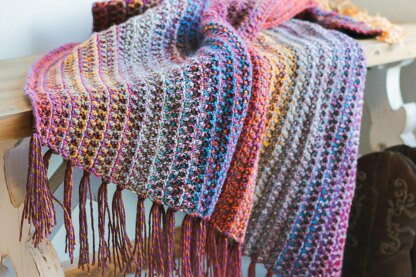 Mountain Trail Tweed Blanket