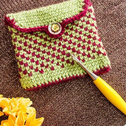 Knit-Like Pouch