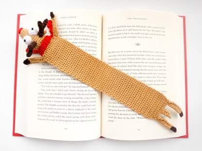 Reindeer Bookmark Crochet Pattern