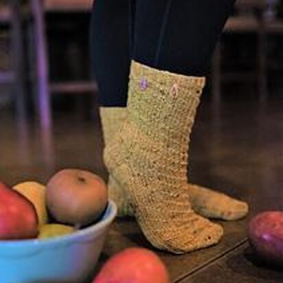 Bosc Pear Socks DK