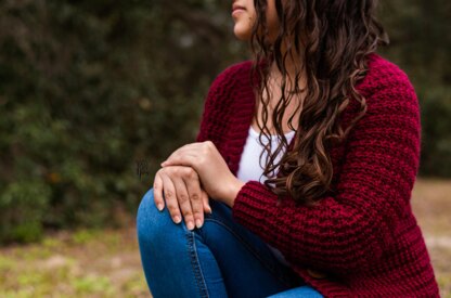 Crimson Cardigan