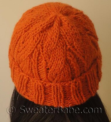 #136 One-Ball Cuffed Chunky Hat