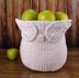 Owl Knit Basket