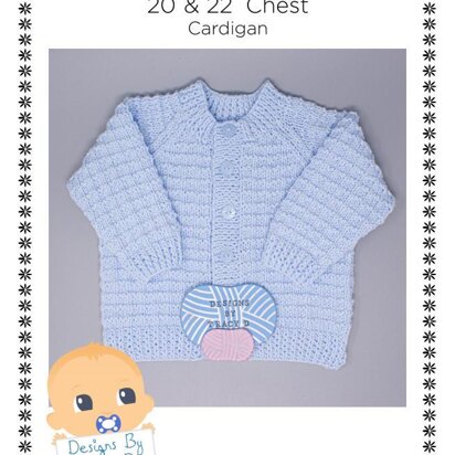 Cai unisex baby cardigan 20" & 22" chest