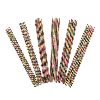 KnitPro Symfonie Double Point Needles (Sock Set of 6 Sizes) - 15cm