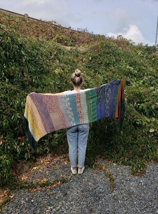 Dusk to Dawn Shawl