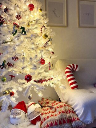 Candy Cane Pillow