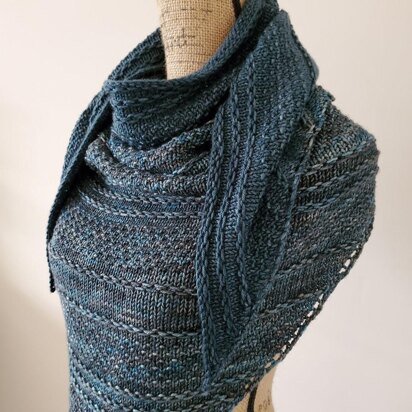 Riley Triangle Shawl