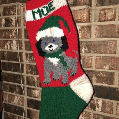 Puppy  Stocking