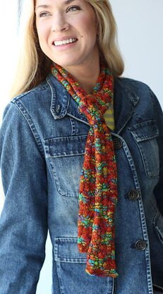 Fall Frolic Skinny Scarf