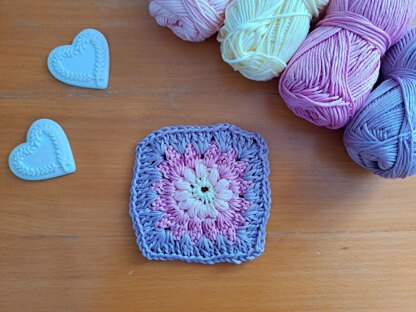 Crochet Daisy Square Tote Bag Pattern