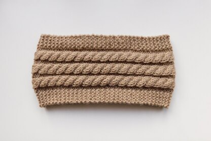 BONNIE Cabled Earwarmer Headband