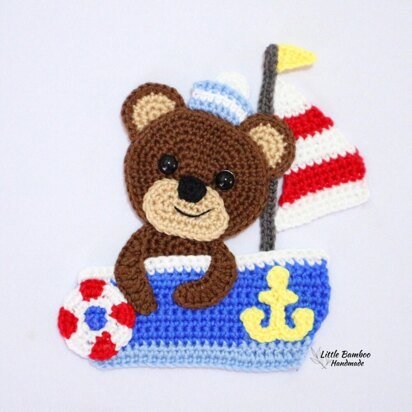 Bear On Sail Boat