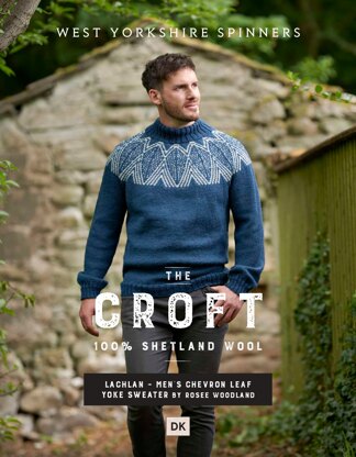 Lachlan Yoke Sweater in West Yorkshire Spinners The Croft DK - DBP0052 - Downloadable PDF