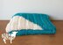 Triangle Color Blocked Throw Blanket (2015002)