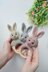 Crocht bunny baby rattle amigurrumi pattern