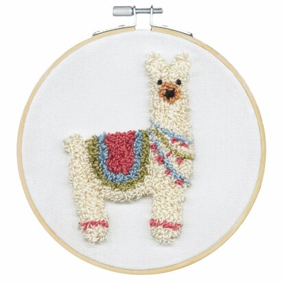 Dimensions Llama Punch Needle Kit - 20cm