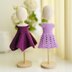Crochet doll clothes, amigurumi doll dress, Spring Dresses