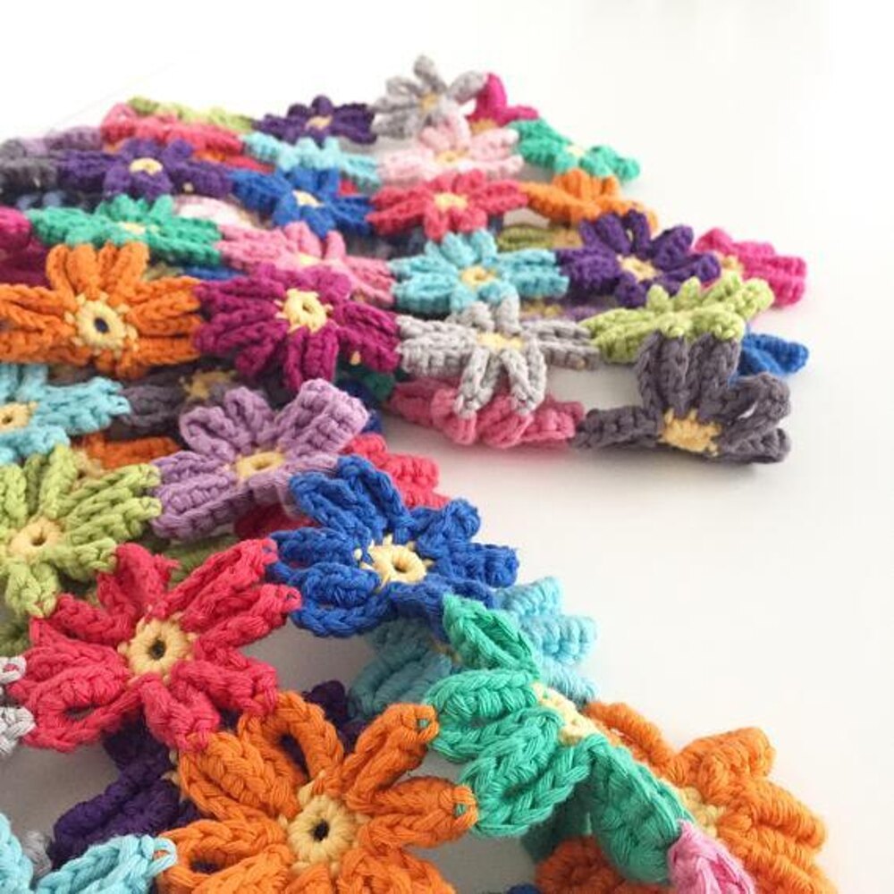 Free Crochet Flower Blanket Patterns