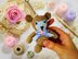 Crochet Bear Keychain Pdf + Video Tutorial