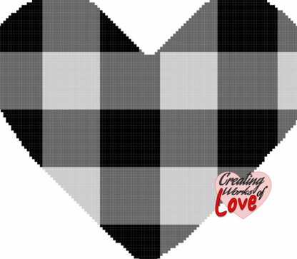 Plaid Heart Graphgan