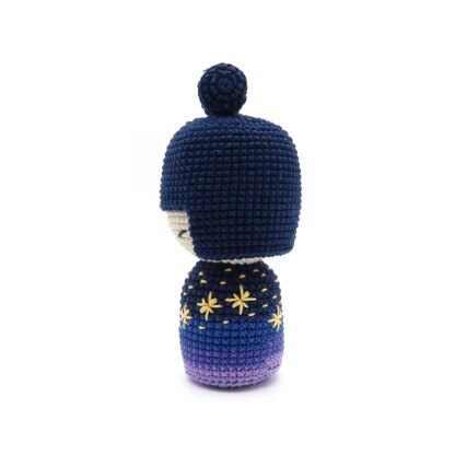 Night Kokeshi Doll